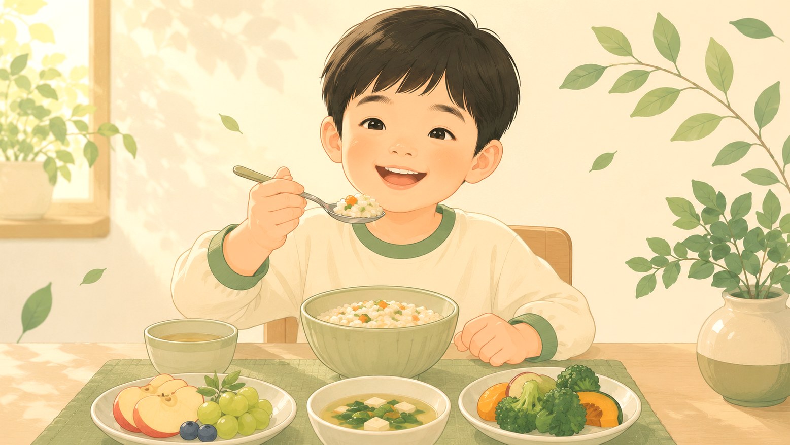 평촌 소아 식욕부진 – 즐겁게 밥을 먹는 아이