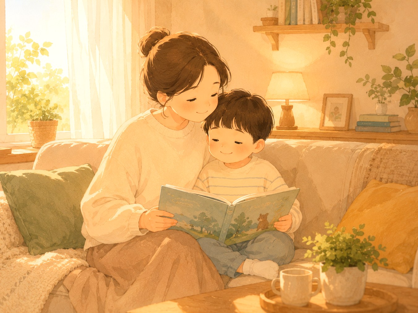 평촌 틱장애 – 그림책을 함께 보는 부모와 아이