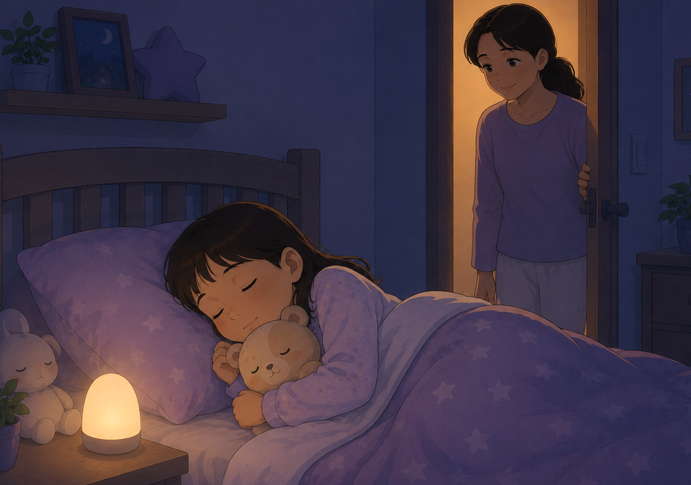 아기야경증 생활관리 — 편안한 잠자리와 저녁 분위기
