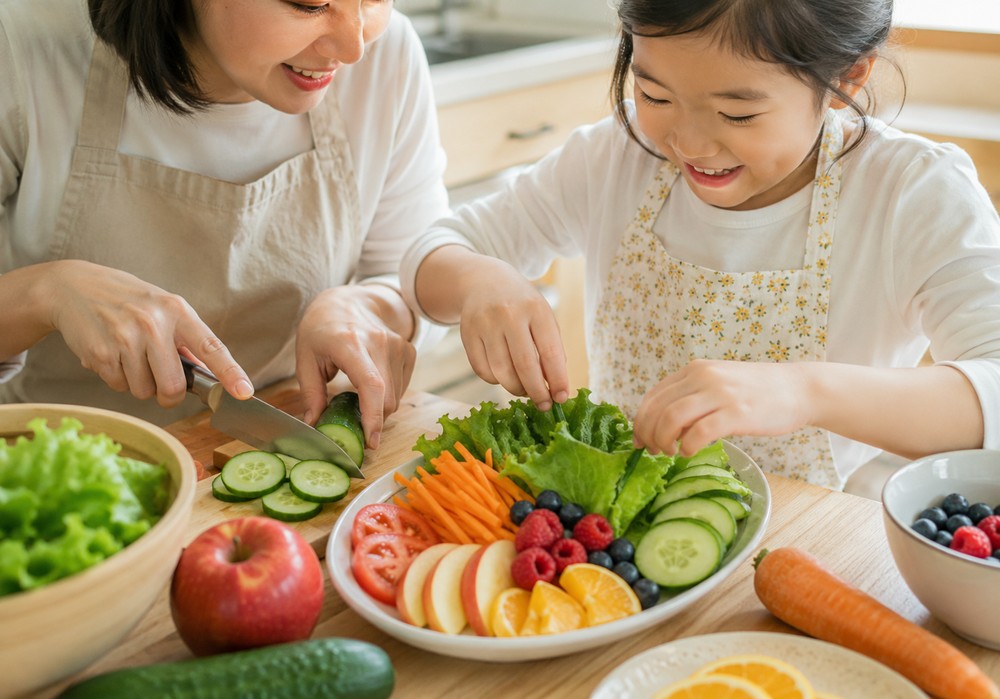 강남 소아비만운동 — 아이가 야외에서 즐겁게 몸을 움직이며 뛰노는 모습