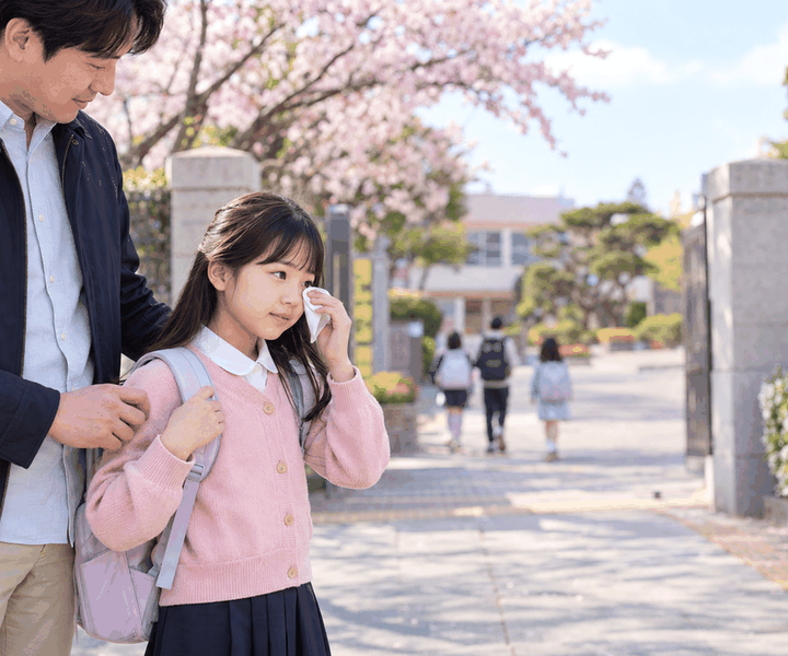 목동알레르기비염눈물 – 눈물이 나서 눈 주변을 닦는 아이