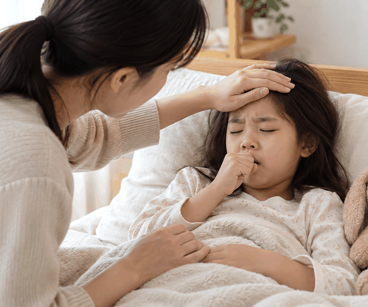 성북아이목쉰소리 – 잦은 기침으로 쉰 목소리가 나와서 힘들어 하는 아이