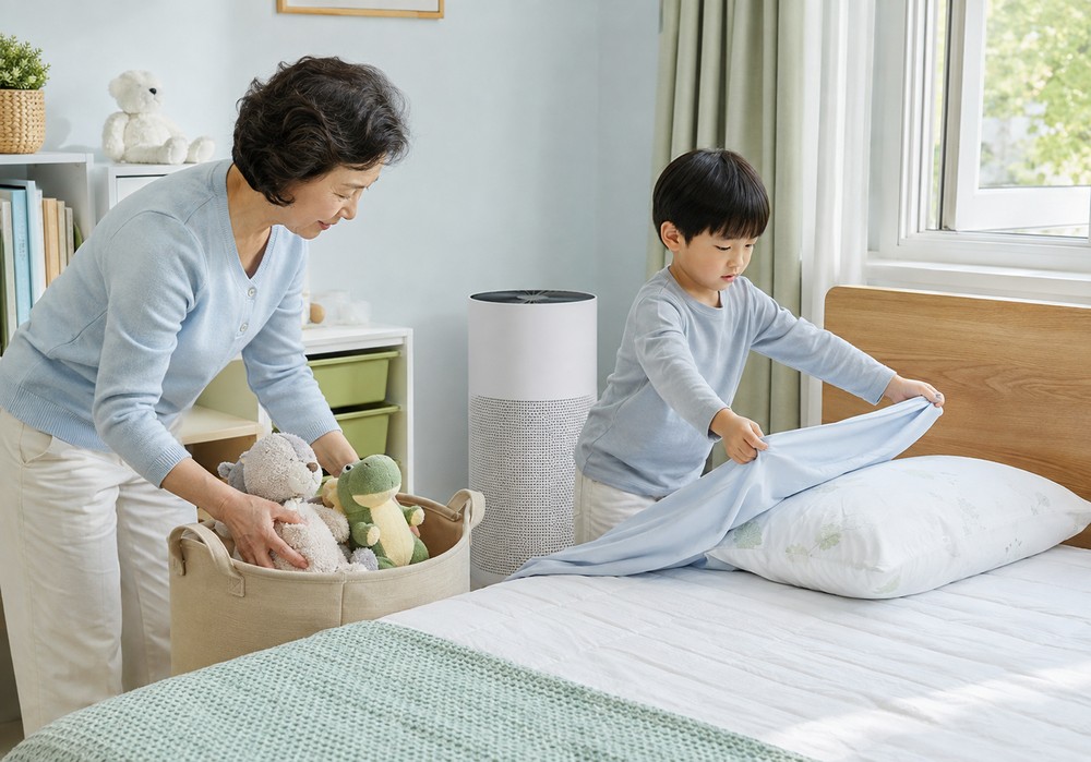 구리 아이 쌕쌕거리는 소리 호흡 한방 진료