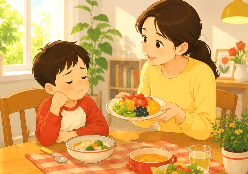 동탄소아식욕부진 — 밥 앞에서 먹기 싫어하는 아이