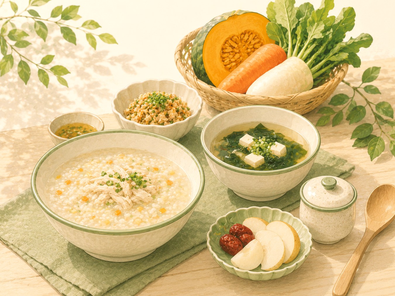 분당 소아 식욕부진 – 죽과 국 등 소화가 편한 한 상