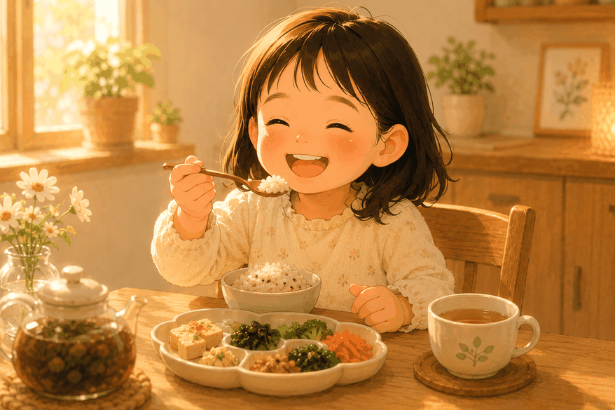 하남미사 식욕부진 – 가족이 함께 즐겁게 식사하는 모습