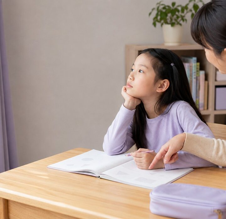 하남미사 조용한ADHD – 책상에서 딴생각하는 아이와 지켜보는 엄마