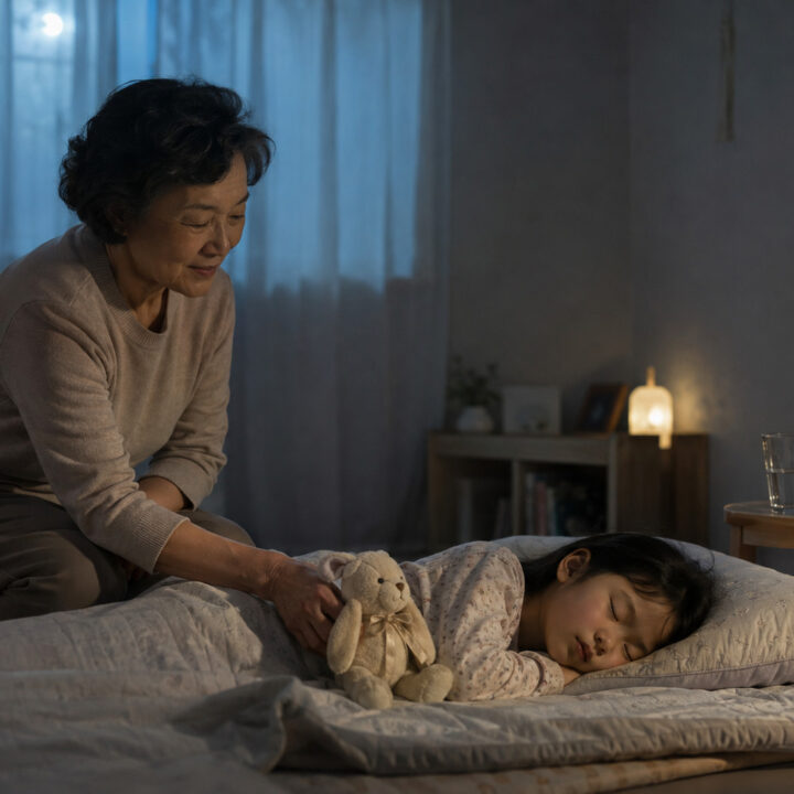 하남 아이 천식 수면 – 밤에 잠든 아이를 돌보는 보호자