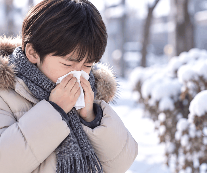 하남겨울철비염 – 겨울철 코막힘과 재채기로 불편해하는 아이