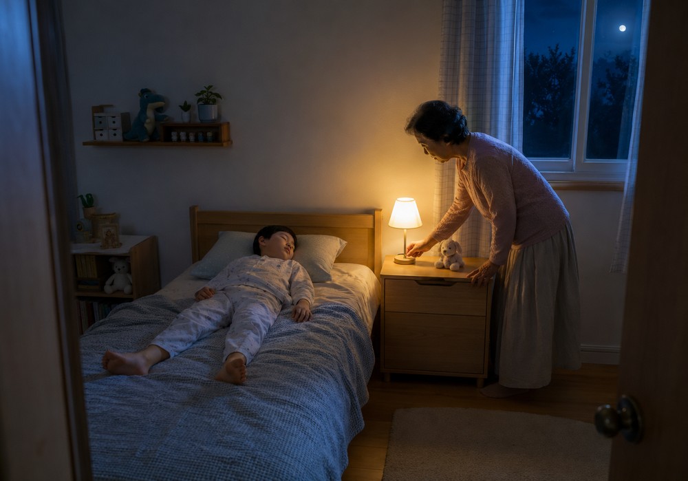성장을 돕는 생활관리 장면