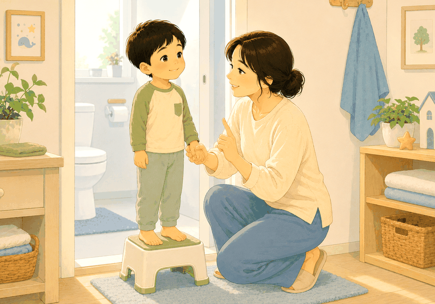 구미 소아 변비 — 아이가 밝게 뛰어노는 모습