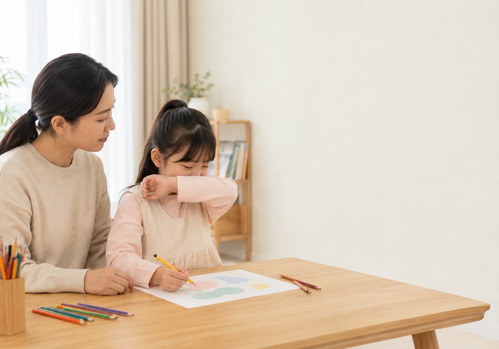 김해 아이감기수면 유형별 한방 관리 — 콧물과 기침을 살피는 진료