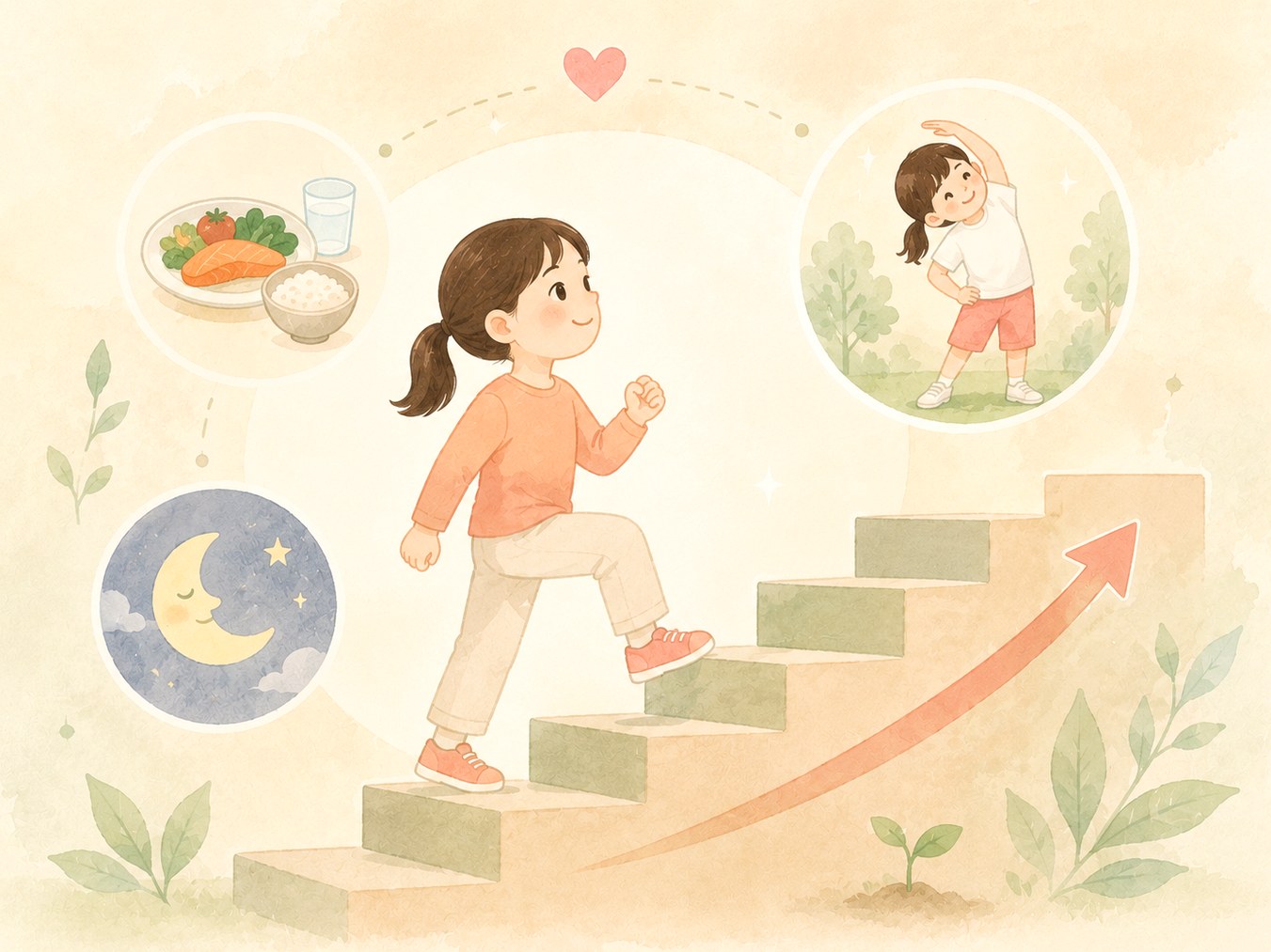 울산 소아 성조숙증 – 균형식·수면·운동으로 건강하게 자라는 아이