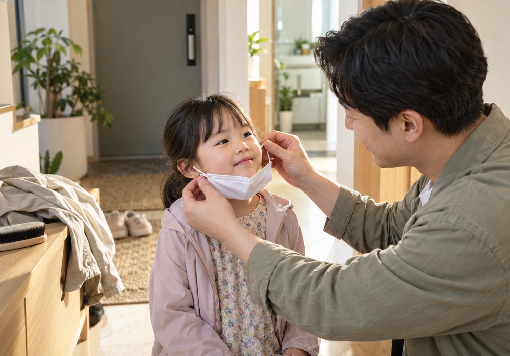 울산 기관지염 미세먼지 아이 폐 기운 한방 관리 오해