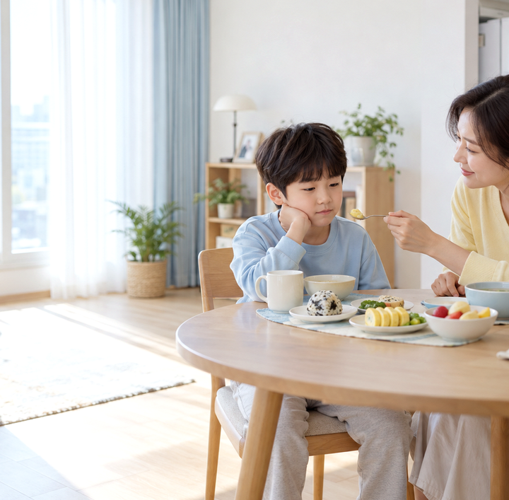 울산식욕부진한의원 – 식사를 앞에 두고 입맛이 없는 아이