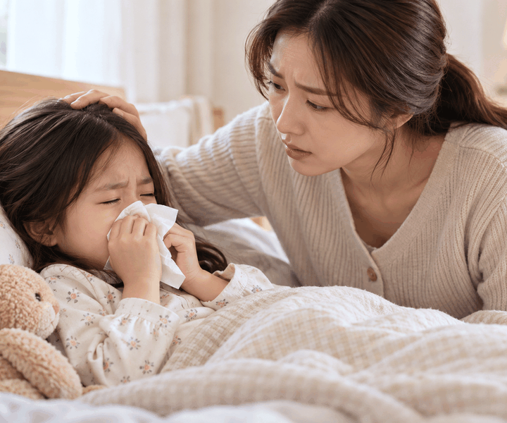 울산알레르기비염한약 – 코막힘과 재채기, 콧물로 불편해하는 아이